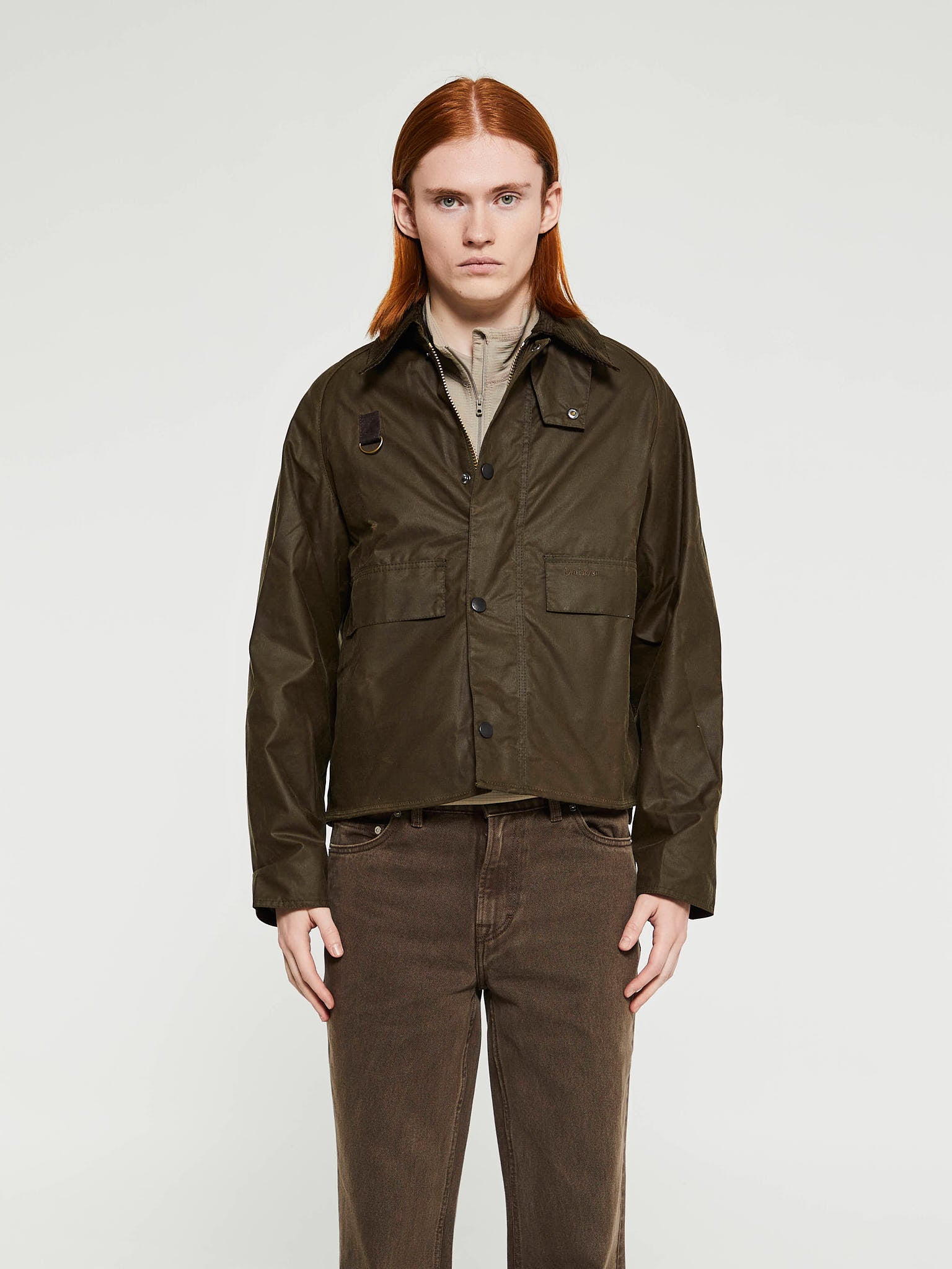 Barbour - Spey Wax Jacket in Olive