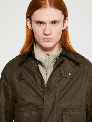 Barbour - Spey Wax Jacket in Olive