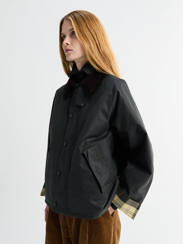 Barbour - Modified Transport Waxed Jacket in Sage
