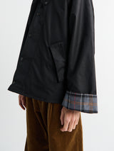 Barbour - Modified Transport Waxed Jacket in Black