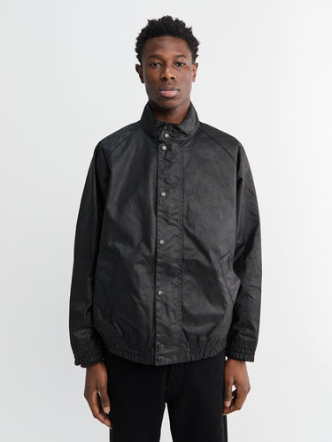 Barbour - Barbour Blouson Transport Wax Jacket in Black