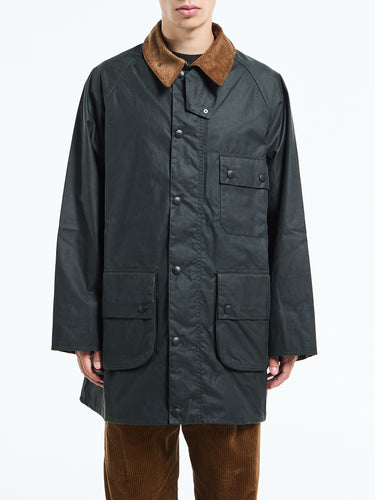 Barbour - OS Solway Wax Jacket in Sage