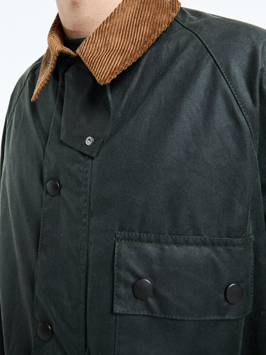 Barbour - OS Solway Wax Jacket in Sage