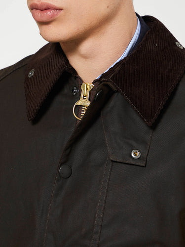 Barbour - Classic Beaufort Wax Jacket in Olive