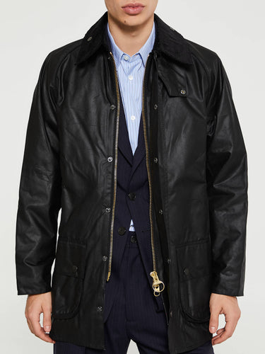 Barbour - Beaufort Wax Jacket in Black