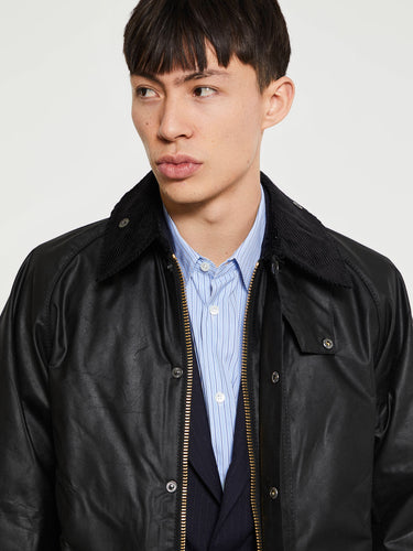 Barbour - Beaufort Wax Jacket in Black