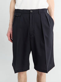 Beams Plus - Wool Shorts in Navy