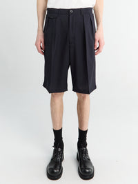 Beams Plus - Wool Shorts in Navy
