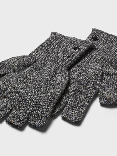 Beams Plus - Fingerless Gloves in Grey