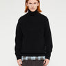 Beams Plus - 9G Turtleneck in Black