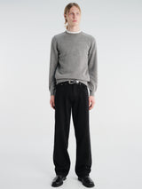 Beams Plus - Crew 9G in Grey
