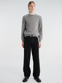 Beams Plus - Crew 9G Knit in Grey