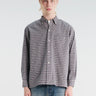 Beams Plus - Open B. D. Dobby Plaid in Navy
