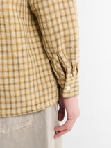 Beams Plus - Open B.D. Panama Plaid Double Face Shirt in Beige