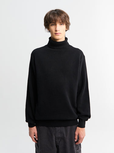 Beams Plus - 9G Turtleneck in Black