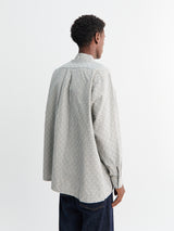 Beams Plus - Dobby Plaid Shirt in White Plaid