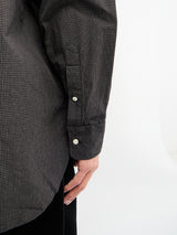 Beams Plus - B.D. Classic-fit Graph Plaid Shirts in Black