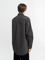 Beams Plus - B.D. Classic-fit Graph Plaid Shirts in Black