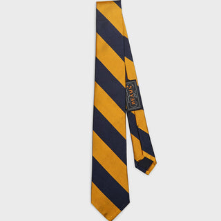 Beams Plus - Ivy Tie Regimental Stripe in Yellow