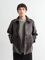 Berner Kühl - Blouson Leather Nappa in Brown