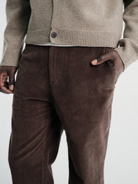 Berner Kühl - Night Trouser Dyed Corduroy in Peat