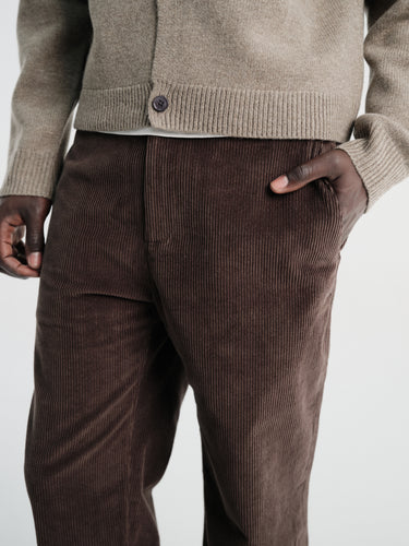 Berner Kühl - Night Trouser Dyed Corduroy in Peat