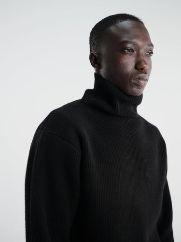 Berner Kühl - Roll Neck Lana in Black