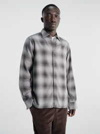 Berner Kühl - Volume Shirt Cash Check in Charcoal