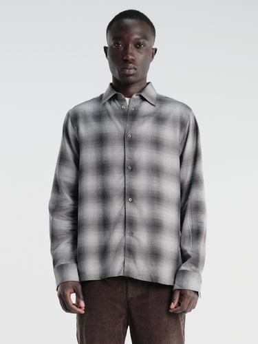 Berner Kühl - Volume Shirt Cash Check in Charcoal