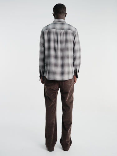 Berner Kühl - Volume Shirt Cash Check in Charcoal