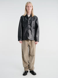 Berner Kühl - Cut Jacket Creased Calf in Black