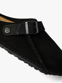 Birkenstock - Lutry Suede Shoes in Black