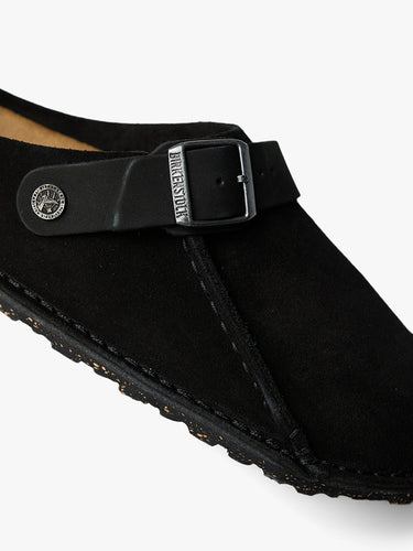 Birkenstock - Lutry Suede Shoes in Black