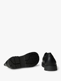 Birkenstock - Highwood Moc Lace Low Lena Black in Black
