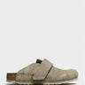 Birkenstock - Loma Nubuck Leather and Suede Narrow Sandals in Taupe