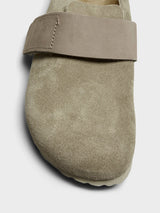 Birkenstock - Loma Nubuck Leather and Suede Narrow Sandals in Taupe