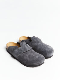 Birkenstock - Loma Suede Leather Shoes in Charcoal