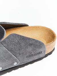 Birkenstock - Loma Suede Leather Shoes in Charcoal