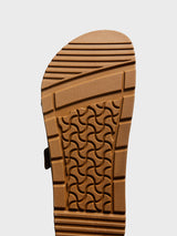Birkenstock - Shinjuku Leather Sandals in Cork Brown