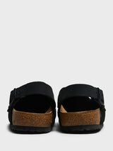 Birkenstock - Tokio II Suede Leather Sandals in Black