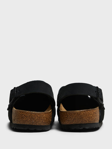 Birkenstock - Tokio II Suede Leather Sandals in Black