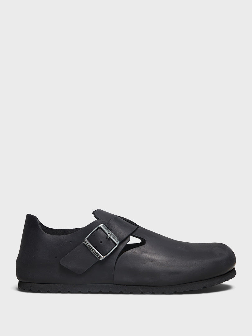 Birkenstock - London Oiled shoes in Black