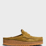 Birkenstock - Naples Suede Leather Shoes in Pine Green