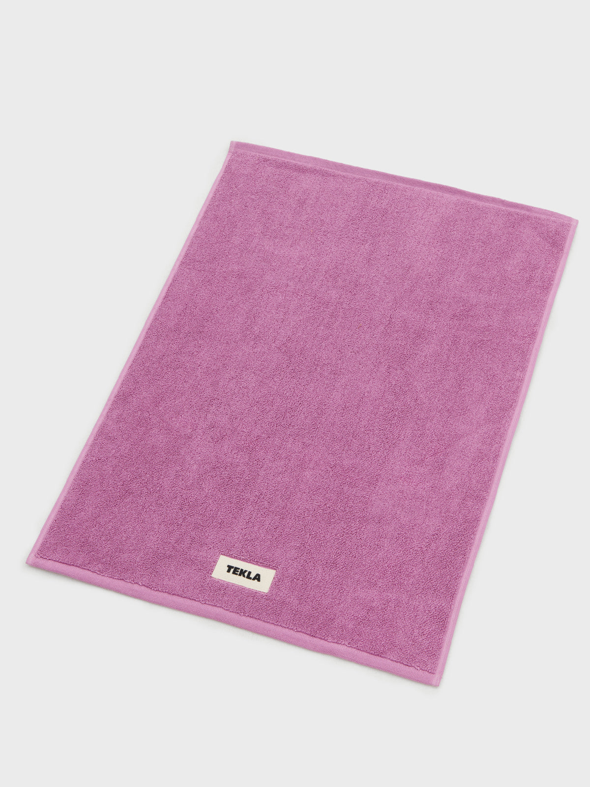 Tekla - Terry Bath Mat in Magenta