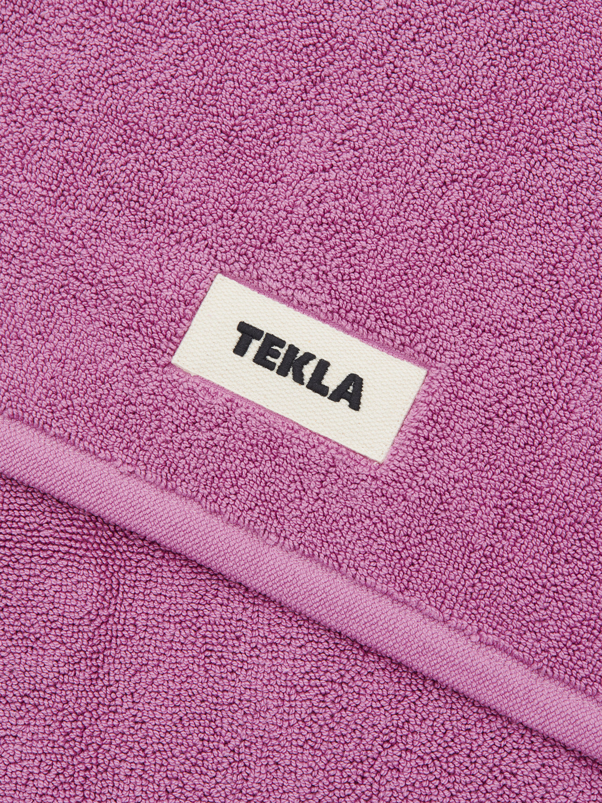 Tekla - Terry Bath Mat in Magenta