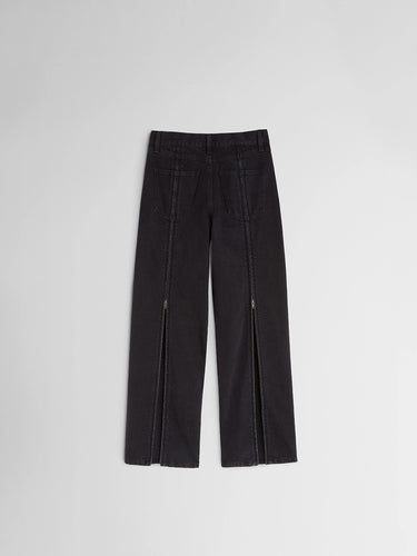 Phoebe Philo - Zip Jeans in Black
