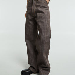 Brain Dead - Selvedge Denim Pants in Brown