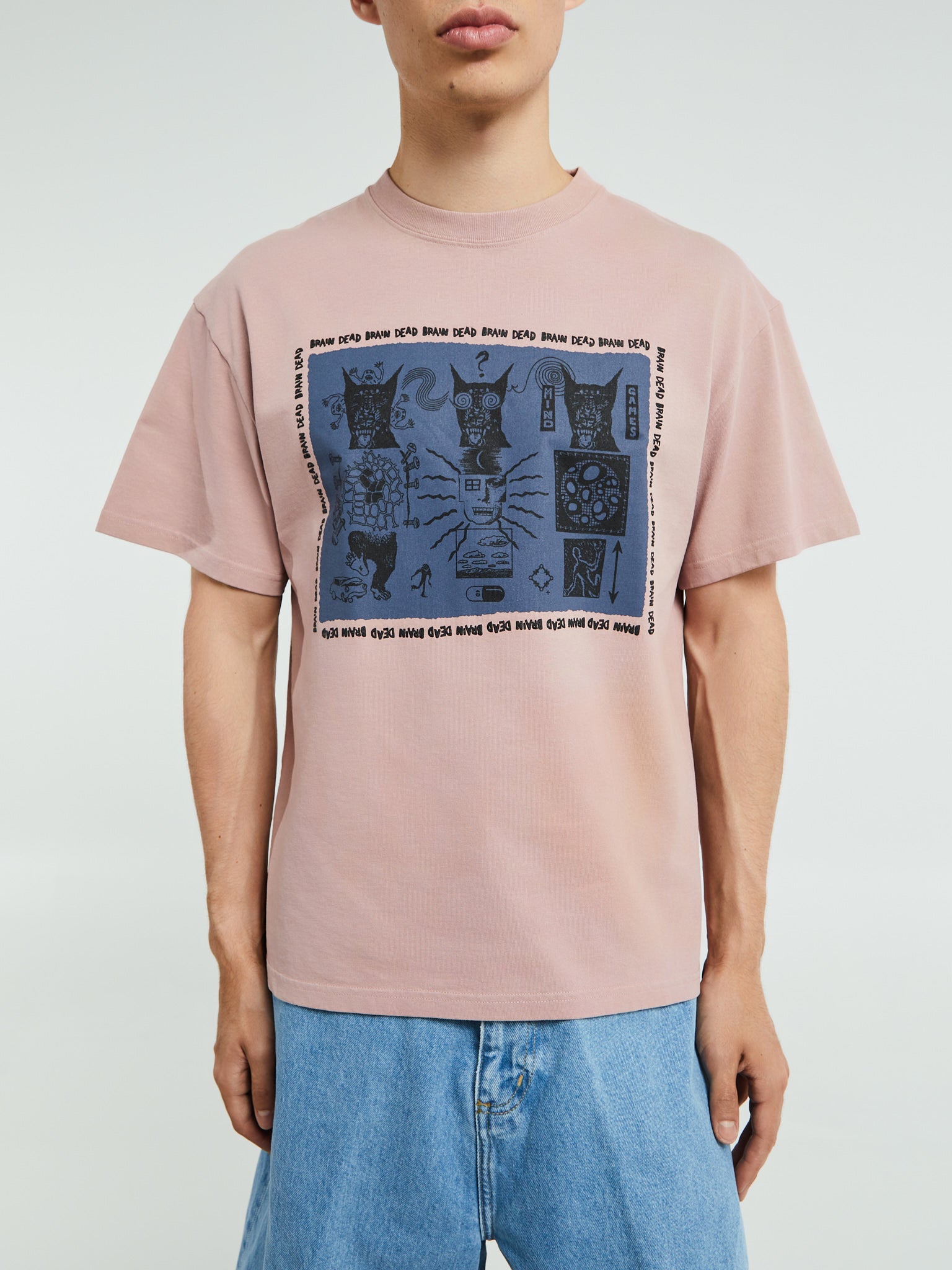 Mind Games T-Shirt in Mauve