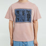 Brain Dead - Mind Games T-Shirt in Mauve