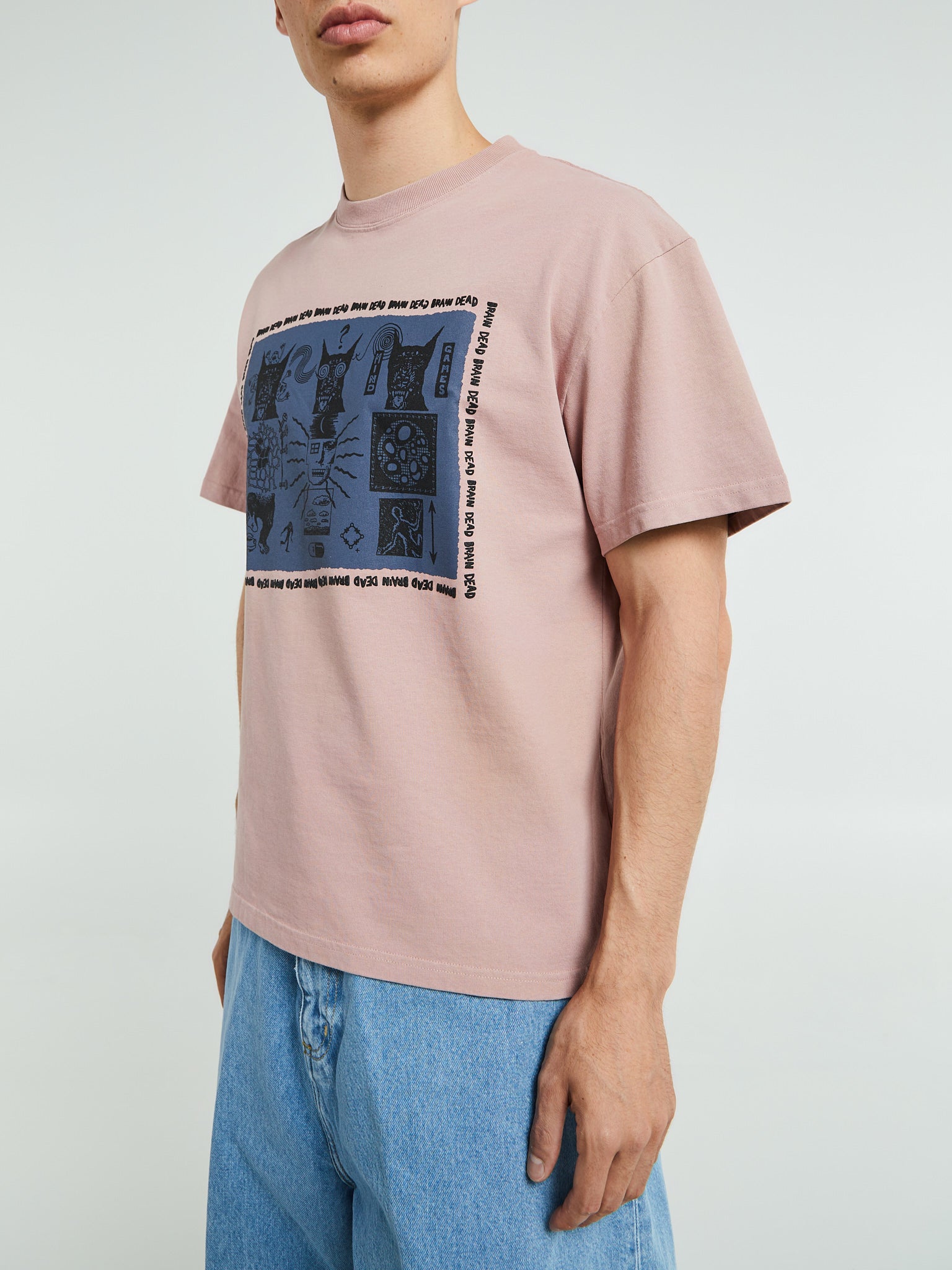 Mind Games T-Shirt in Mauve